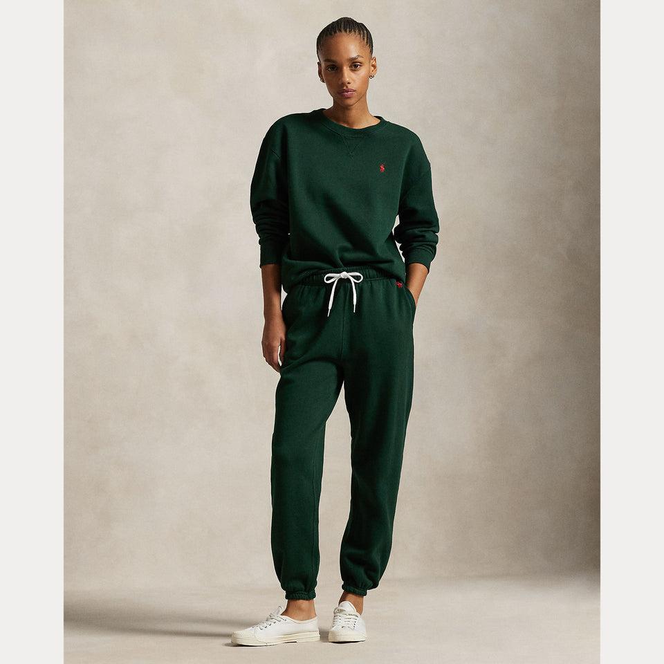RALPH LAUREN Pantaloni Da Jogging Con Elastico Verde
