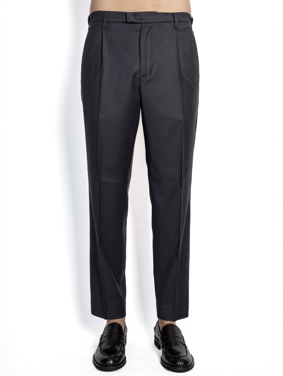 BARENA VENEZIA Pantaloni in Flanella con Pinces Mirto