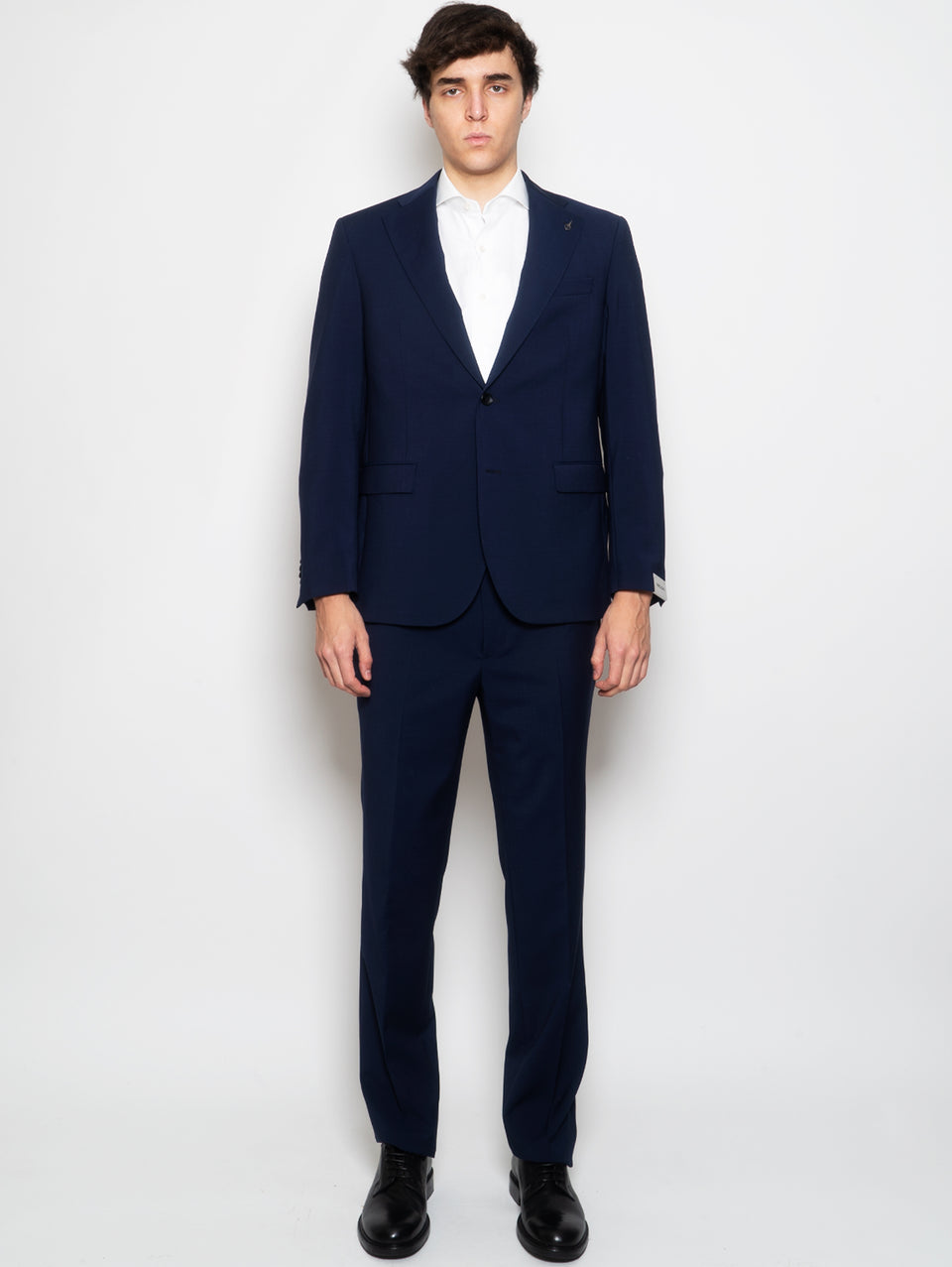 PAOLONI Completo in Fresco Lana Archivio Blu