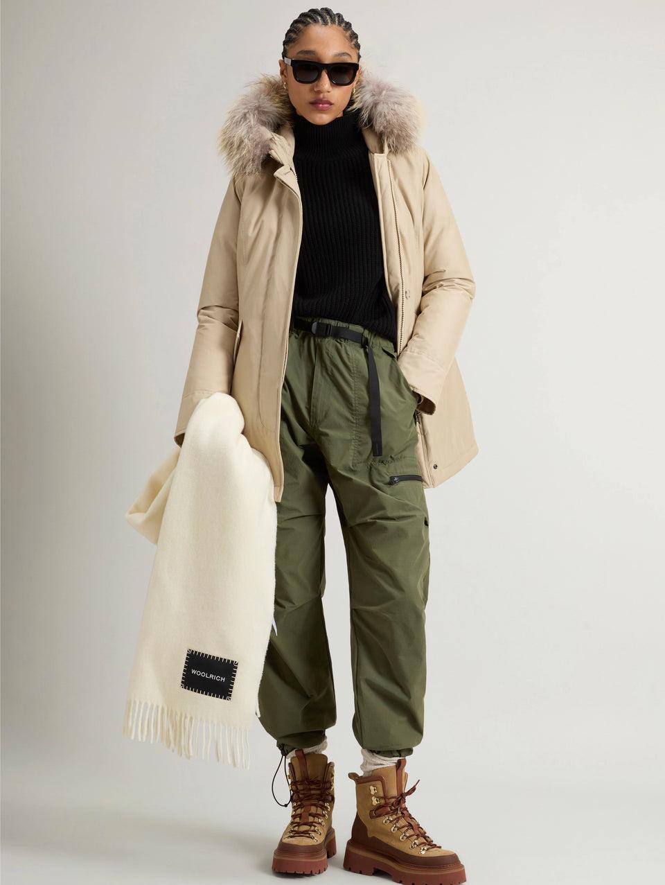 WOOLRICH Parka Arctic Con Cappuccio In Raccoon Beige