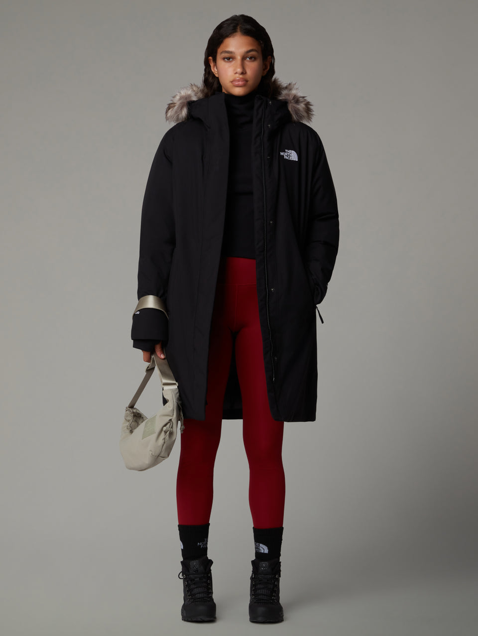 THE NORTH FACE Parka Arctic Con Tecnologia DryVent Nero