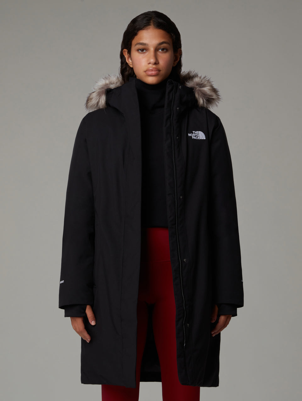 THE NORTH FACE Parka Arctic Con Tecnologia DryVent Nero