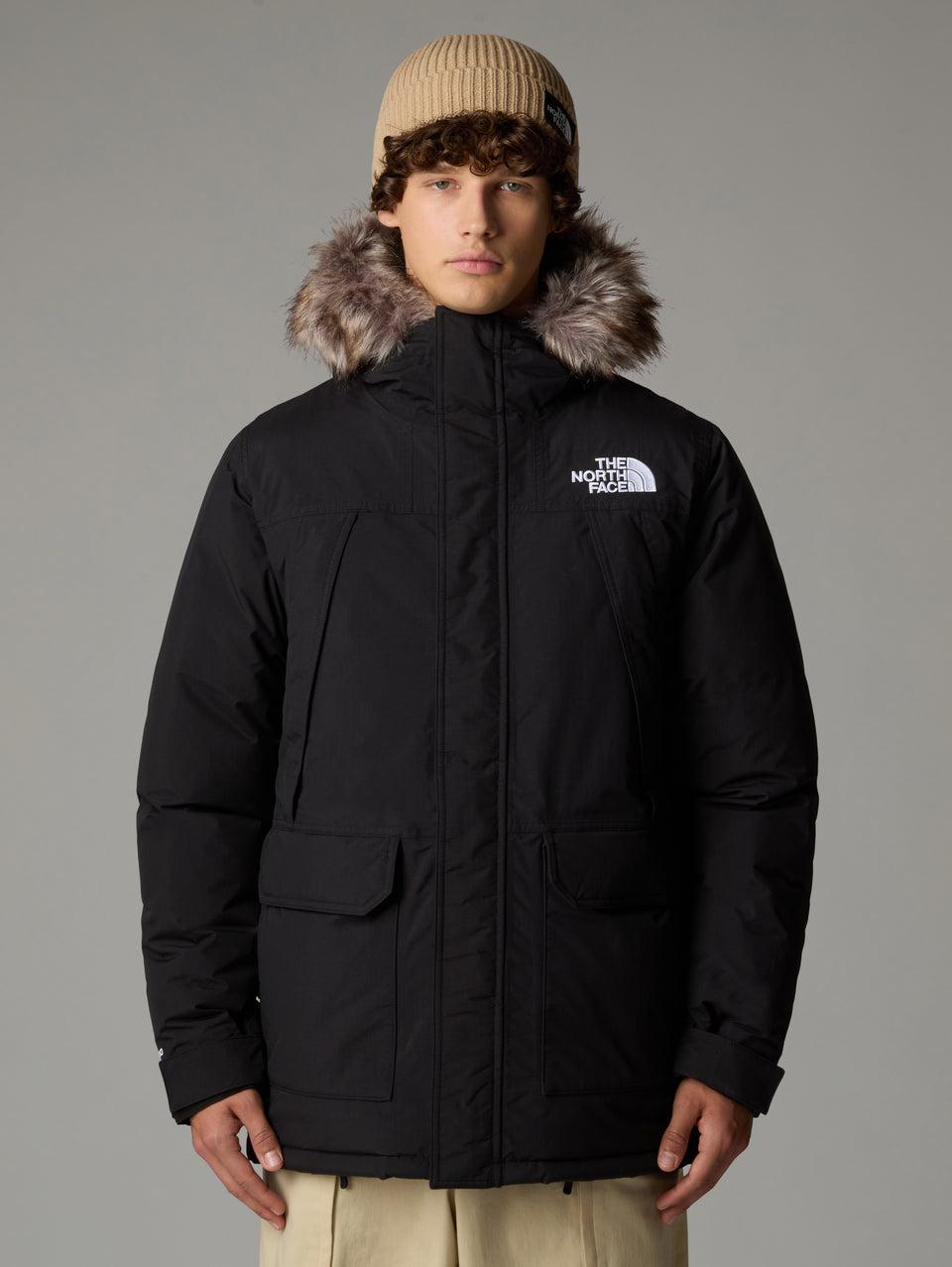 THE NORTH FACE Parka McMurdo con Cappuccio Rimovibile Nero