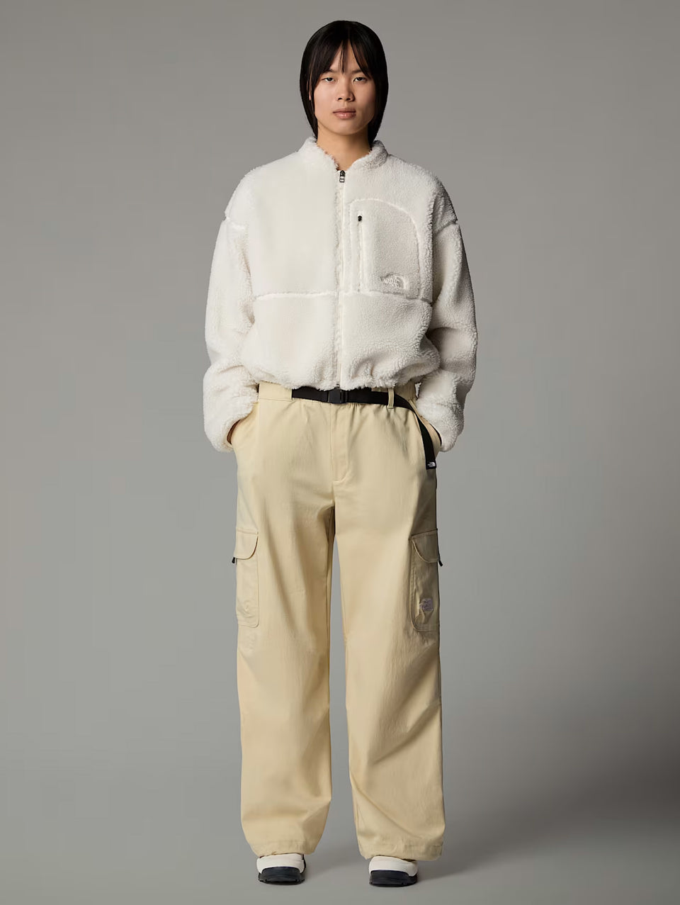 THE NORTH FACE Pile Extreme Donna A Pelo Lungo Bianco