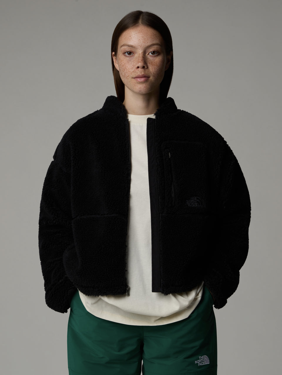 THE NORTH FACE Pile Extreme Donna A Pelo Lungo Nero