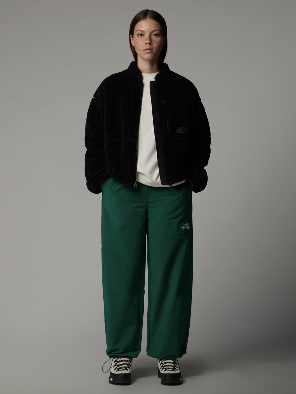 THE NORTH FACE Pile Extreme Donna A Pelo Lungo Nero