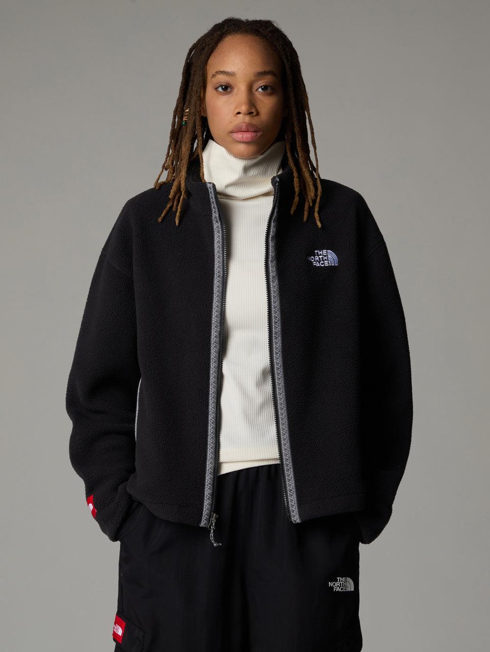 THE NORTH FACE Pile Fleeski Con Cerniera Integrale Nero