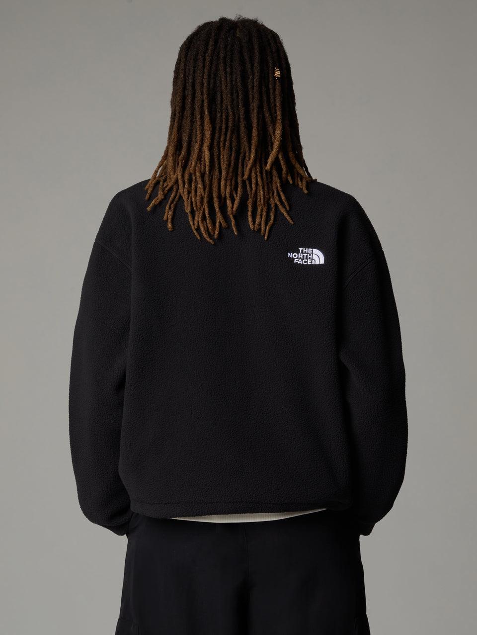 THE NORTH FACE Pile Fleeski Con Cerniera Integrale Nero