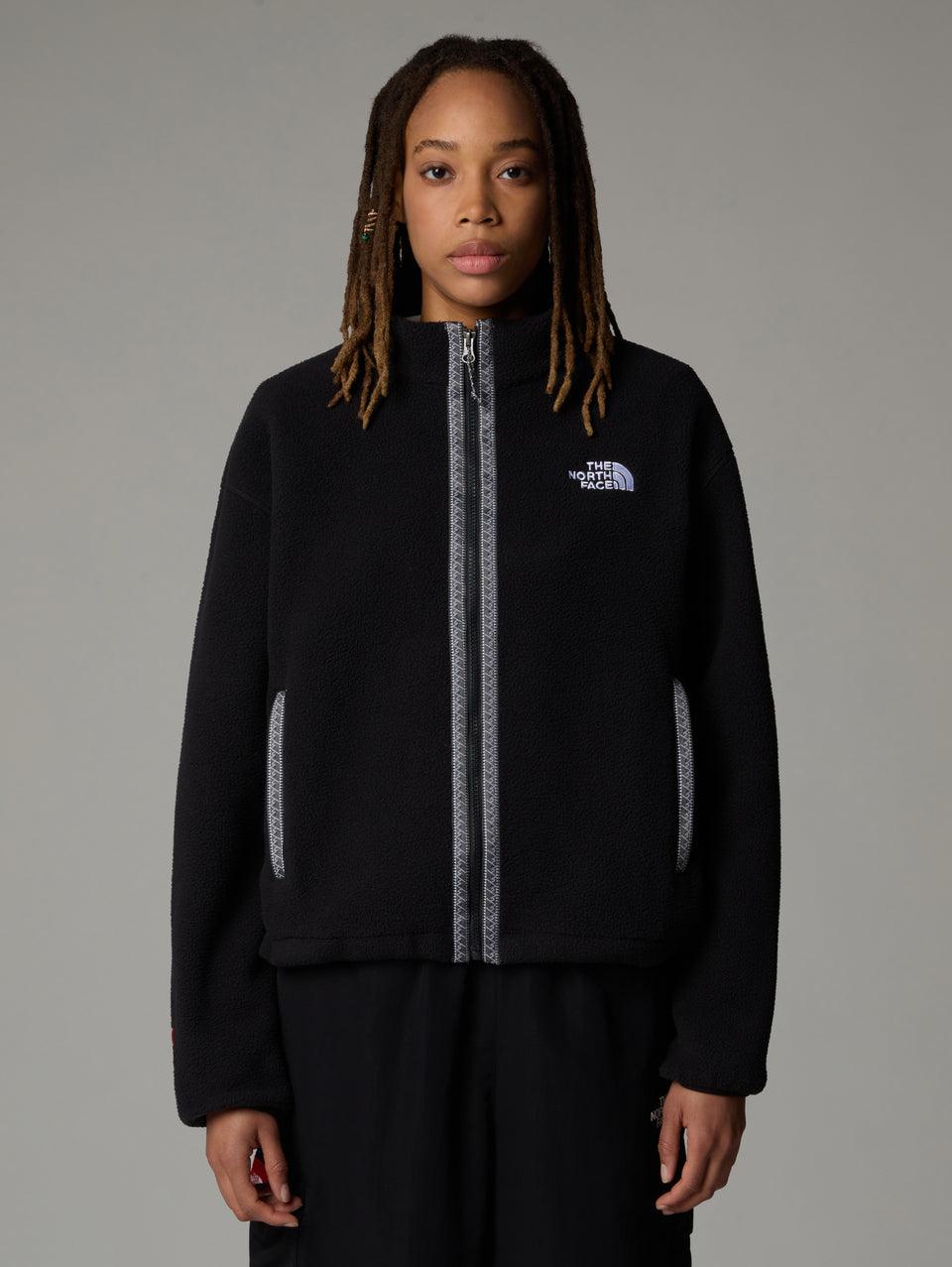 THE NORTH FACE Pile Fleeski Con Cerniera Integrale Nero