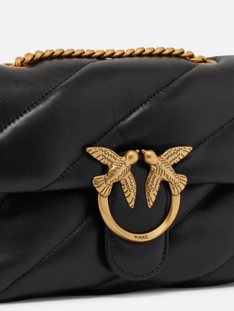 PINKO Borsa Mini In Nappa Nero