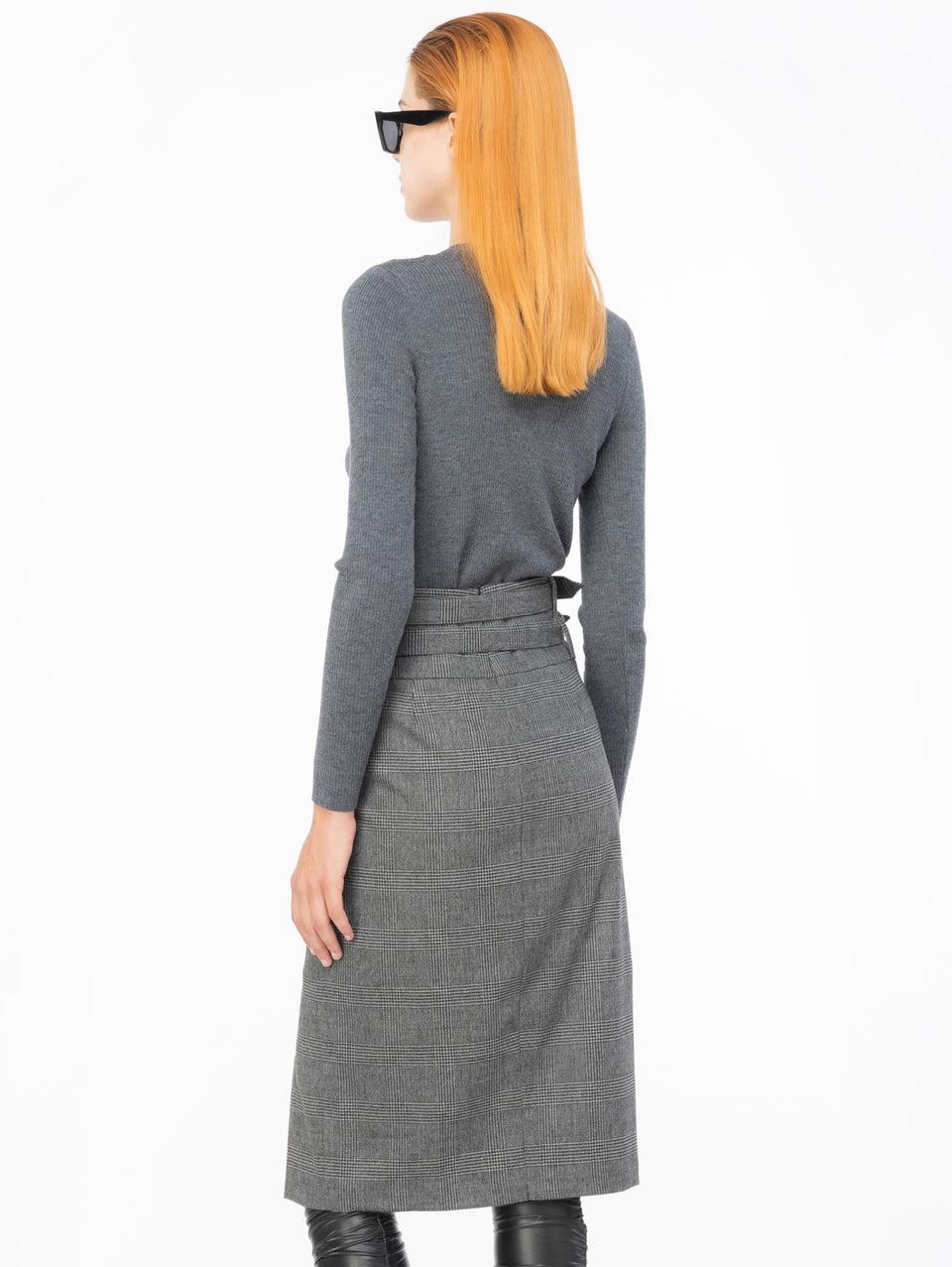 PINKO Cardigan Con Bottoni Dorati Grigio