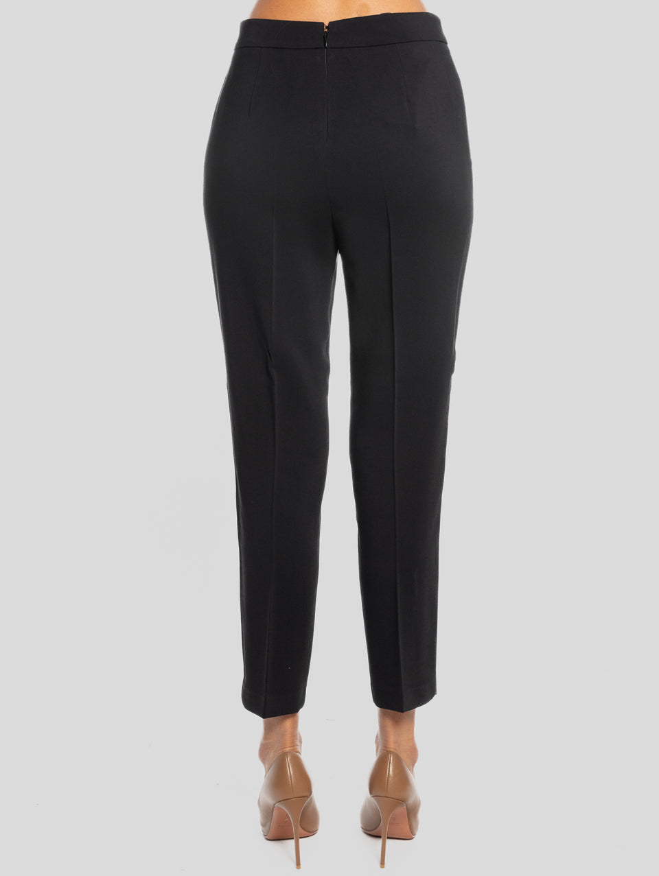 PINKO Pantaloni Eleganti In Cady Tecnico Nero