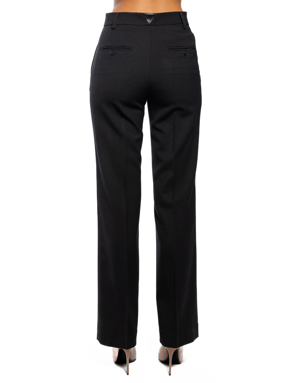 PINKO Pantaloni In Twill Dritti Nero