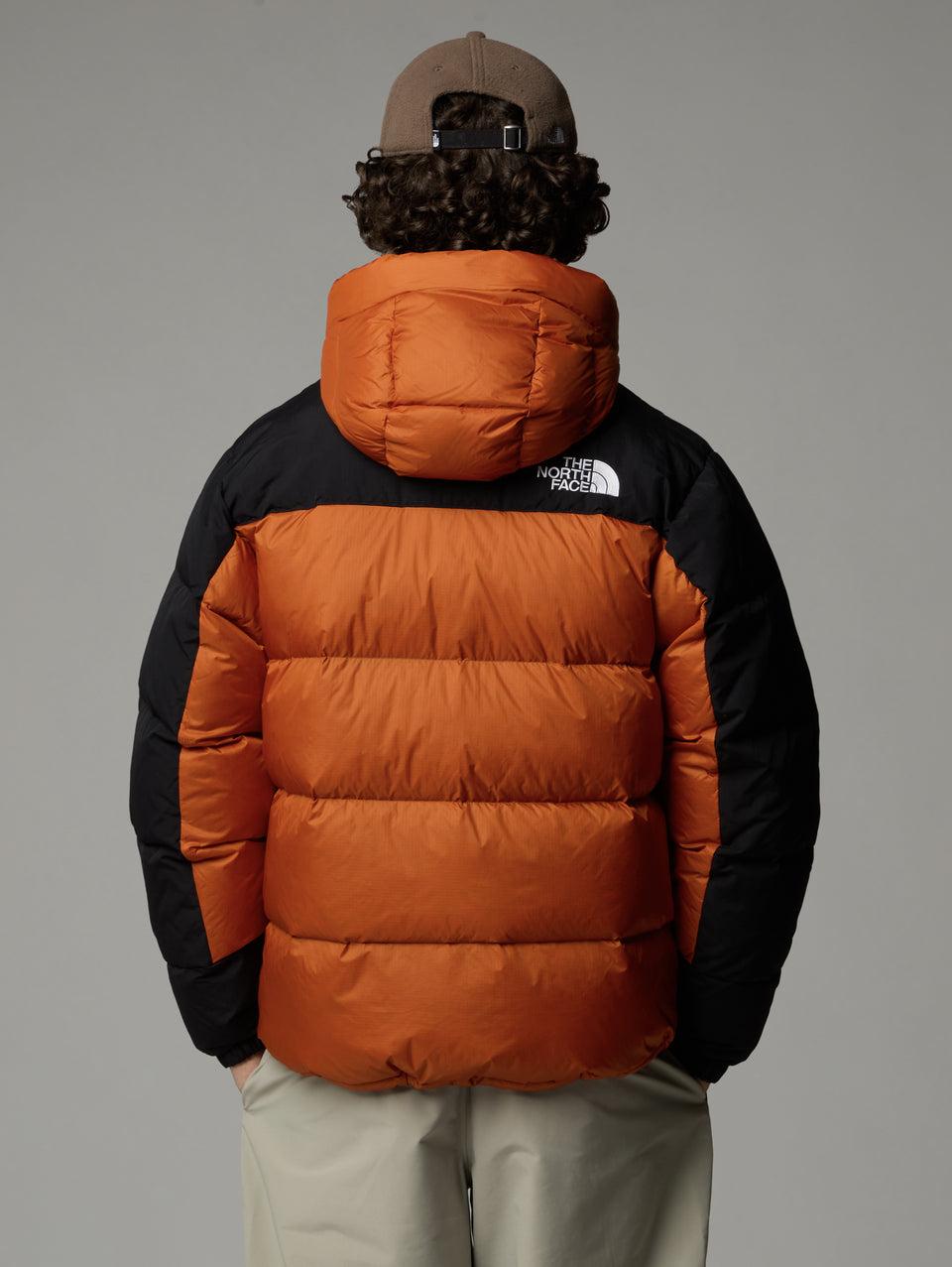THE NORTH FACE Piumino Con Cappuccio Color Block Himalayan Terra/Nero