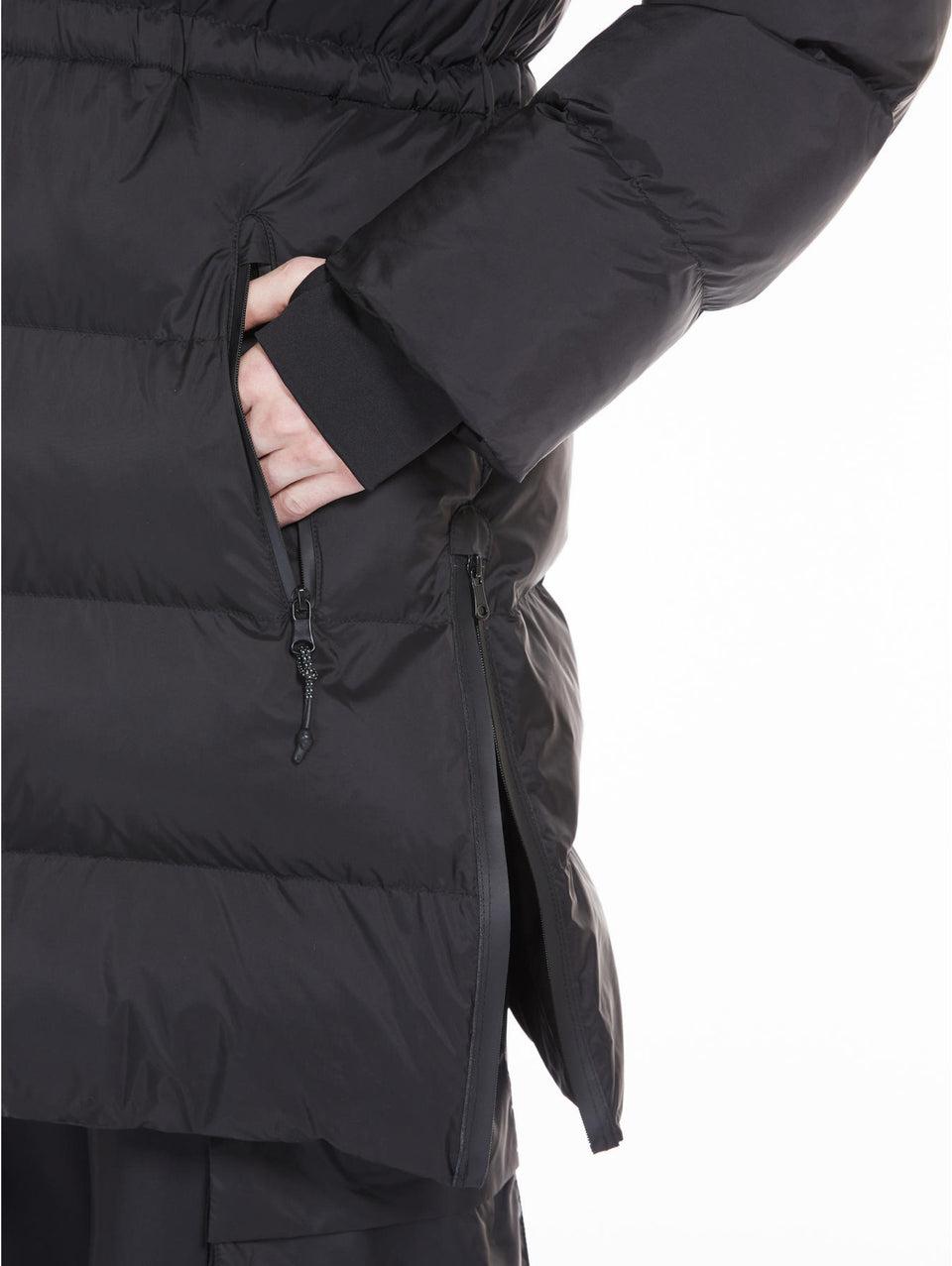 MAX MARA LEISURE Piumino In Tela Di Nylon Con Imbottitura In Luxepad Nero