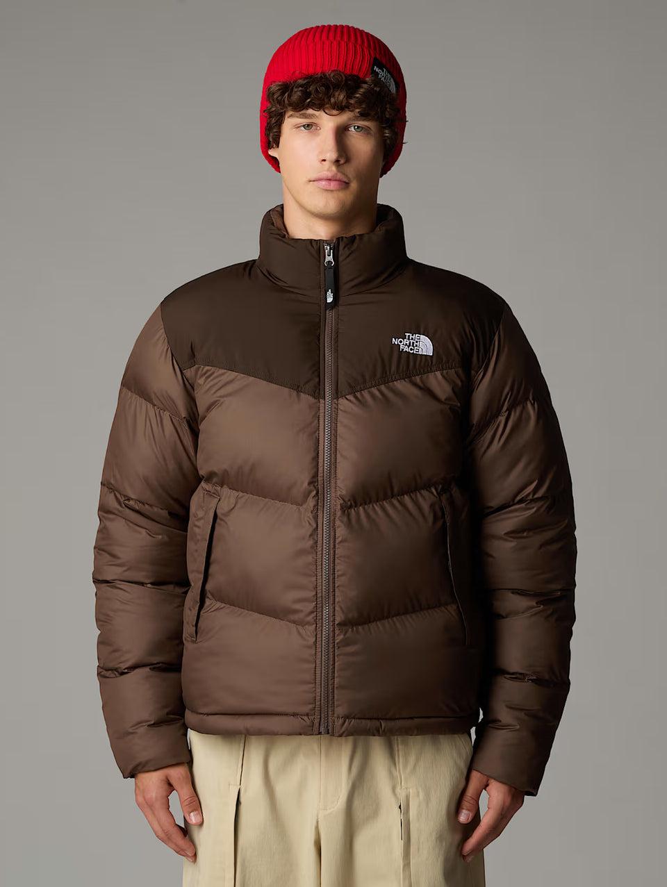 THE NORTH FACE Piumino Squadrato Saikuru da Uomo Marrone