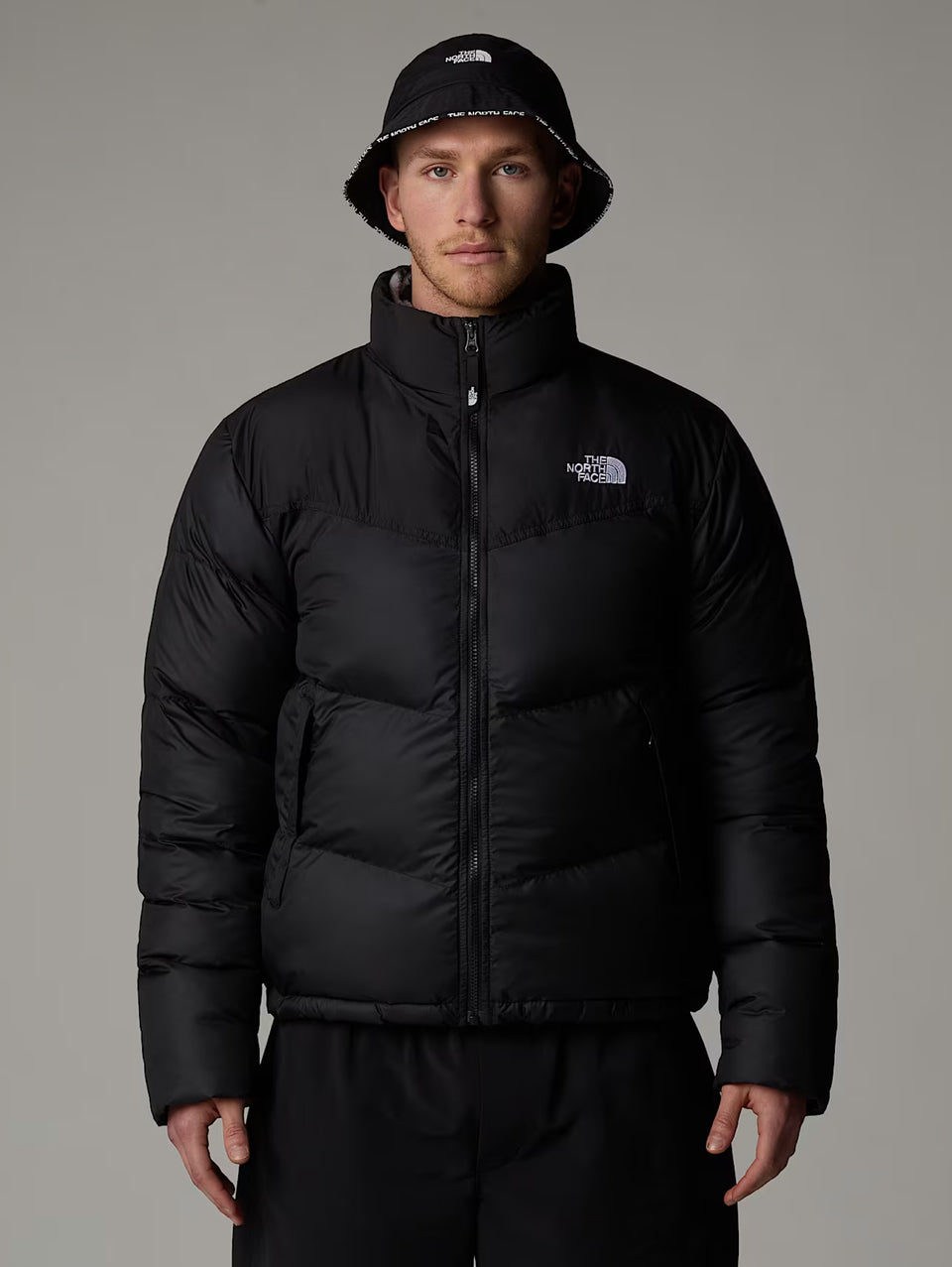 THE NORTH FACE Piumino Squadrato Saikuru da Uomo Nero