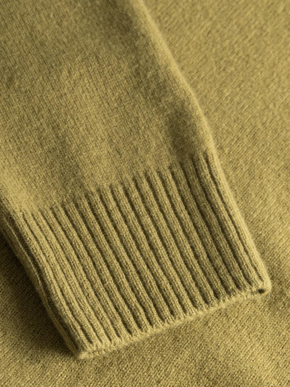 NORSE PROJECTS Polo In Maglia Di Lana Merinos Verde