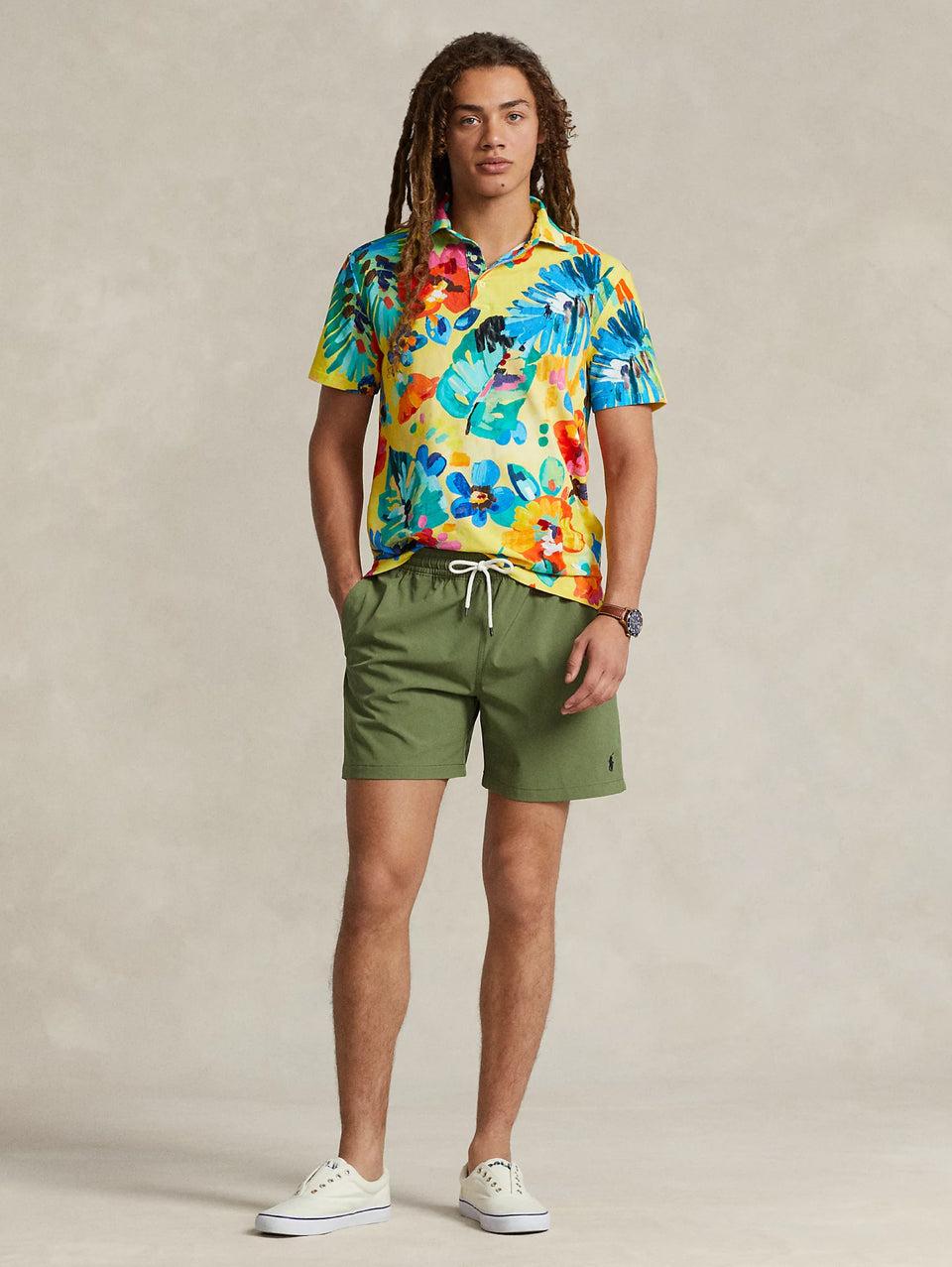 RALPH LAUREN Boxer Da Mare Stretch Verde