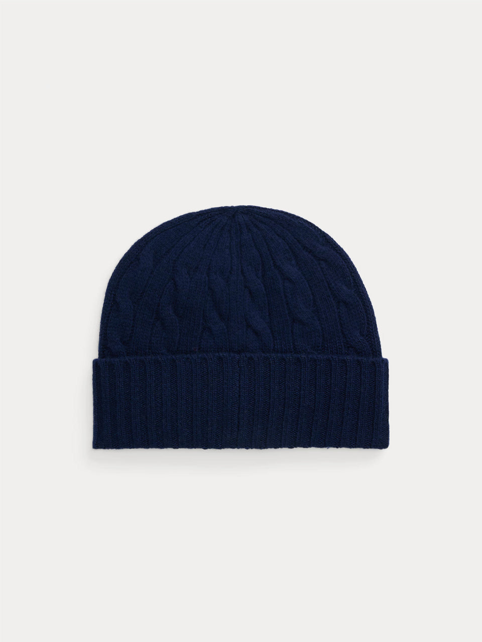 RALPH LAUREN Cappello In Lana A Trecce Blu
