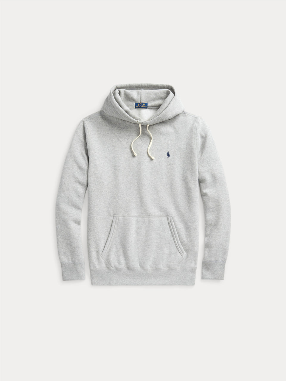 RALPH LAUREN Felpa Con Cappuccio Grigio