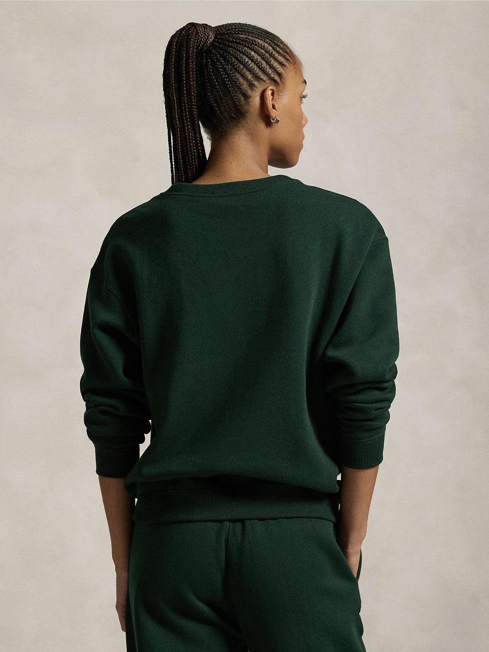 RALPH LAUREN Felpa Girocollo Verde