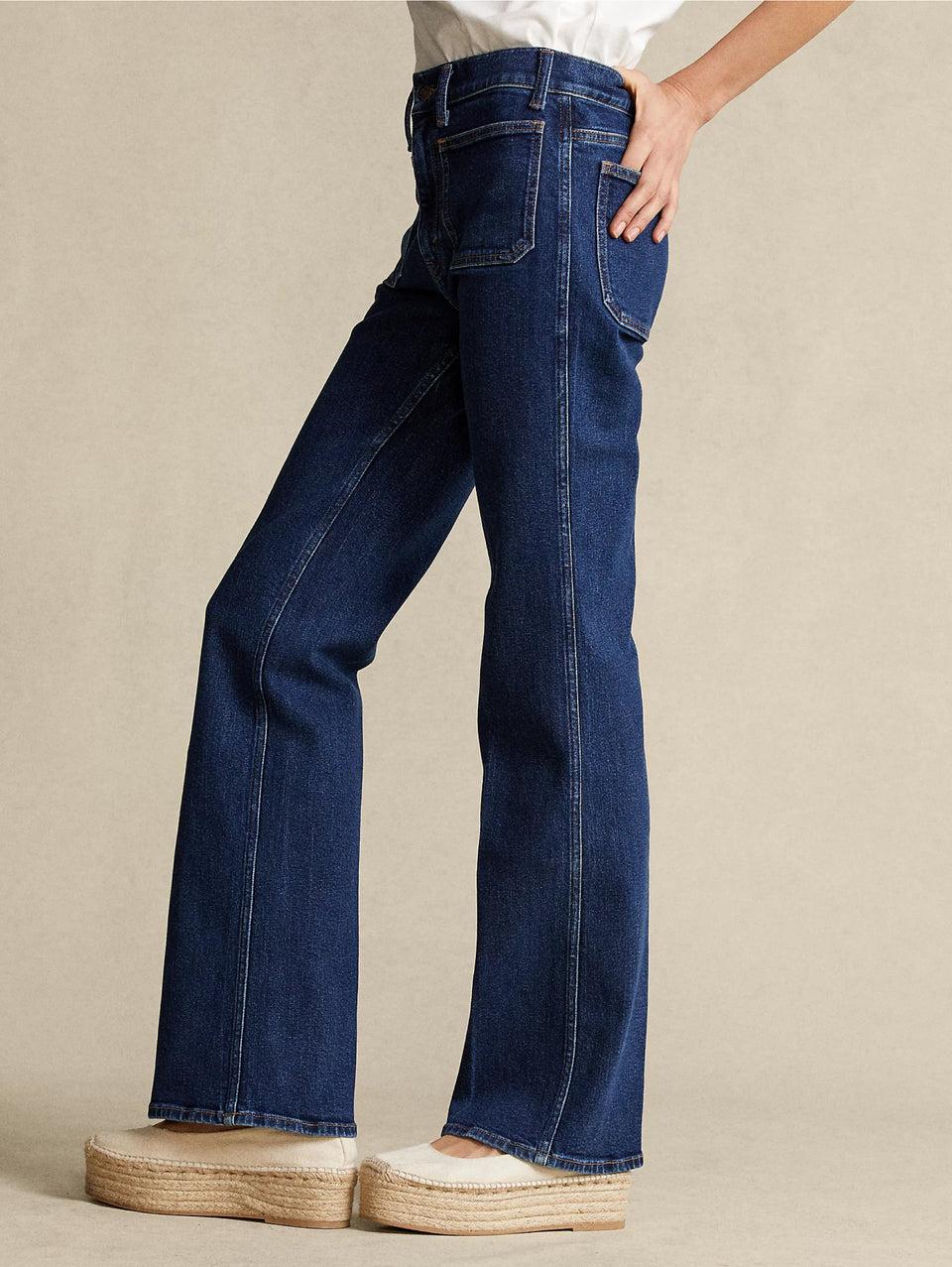 RALPH LAUREN Jeans Gamba Larga Svasata Blu