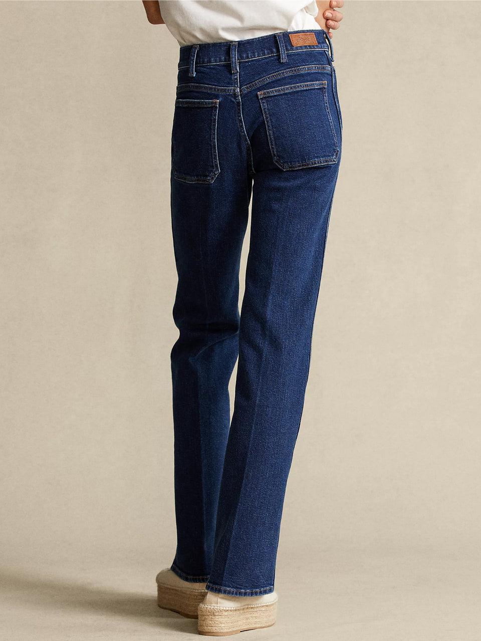 RALPH LAUREN Jeans Gamba Larga Svasata Blu