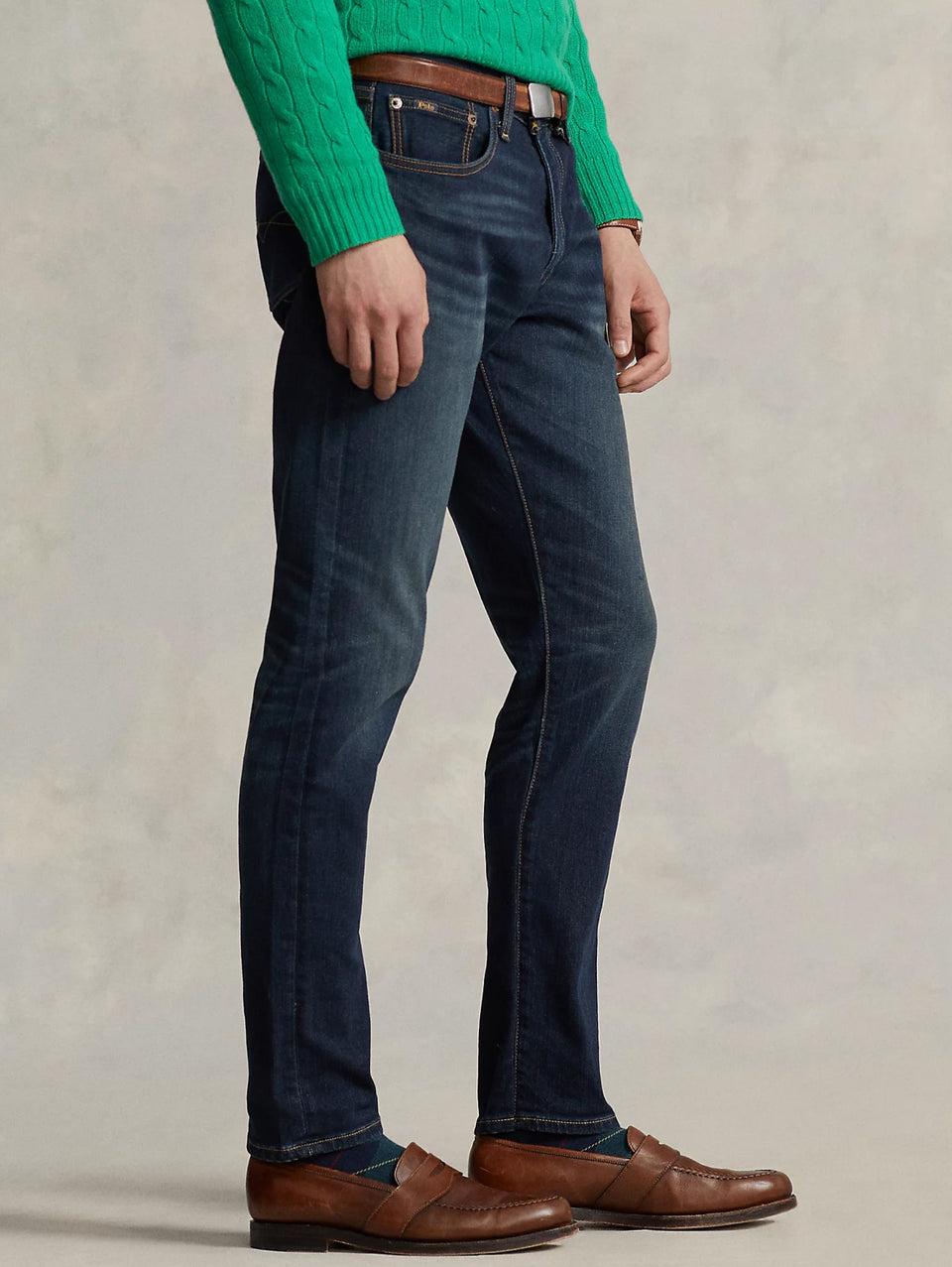 RALPH LAUREN Jeans Slim Sullivan Blu Scuro