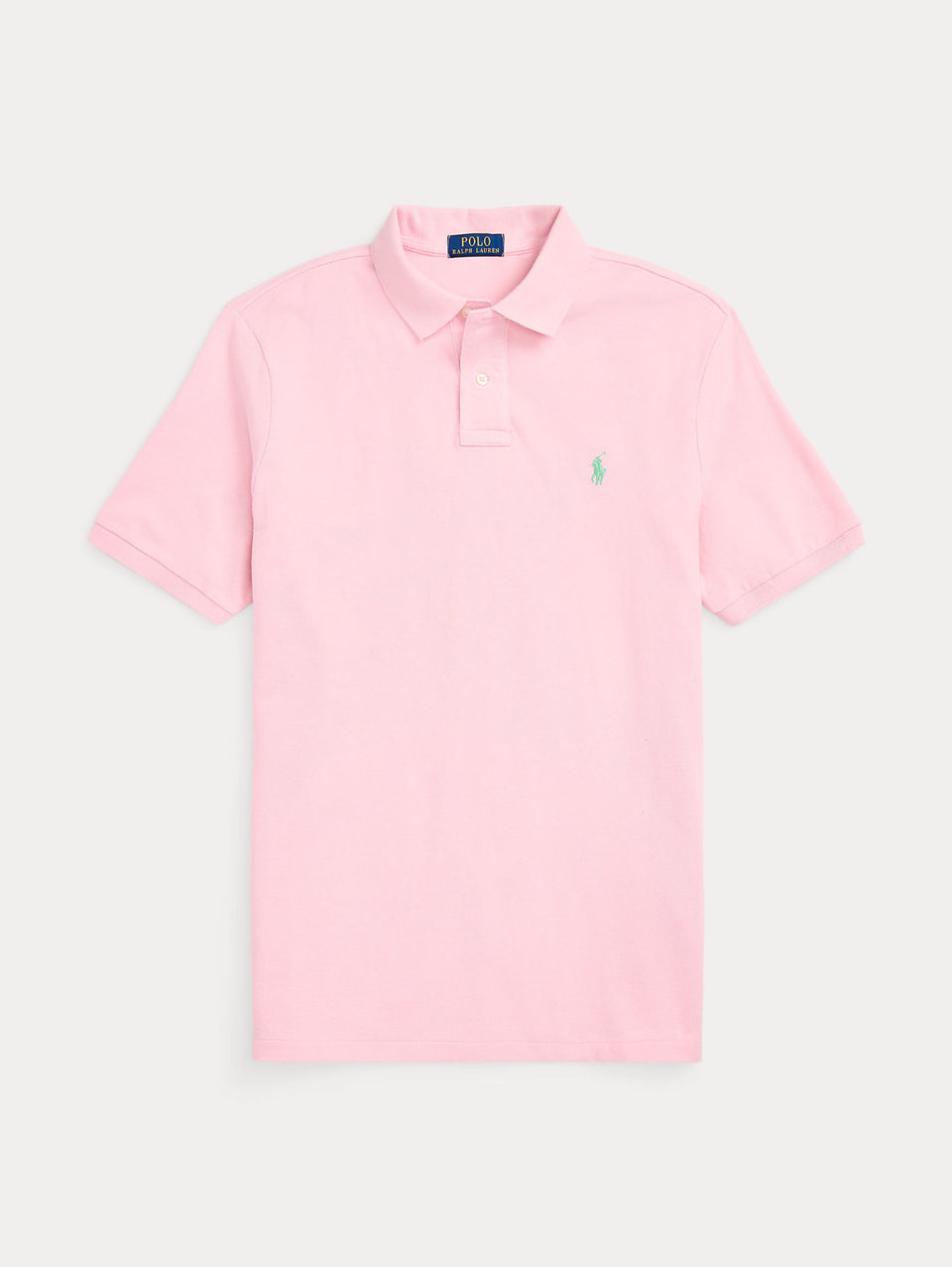 RALPH LAUREN Polo In Mesh Slim Fit Rosa