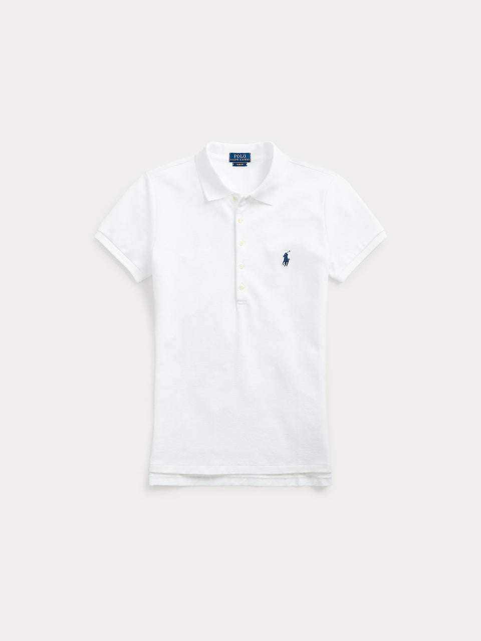 RALPH LAUREN Polo Slim Fit Bianco