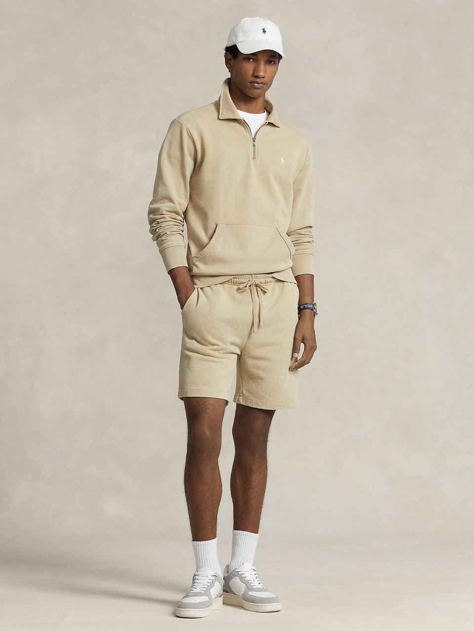 RALPH LAUREN Shorts In Cotone Loopback Beige