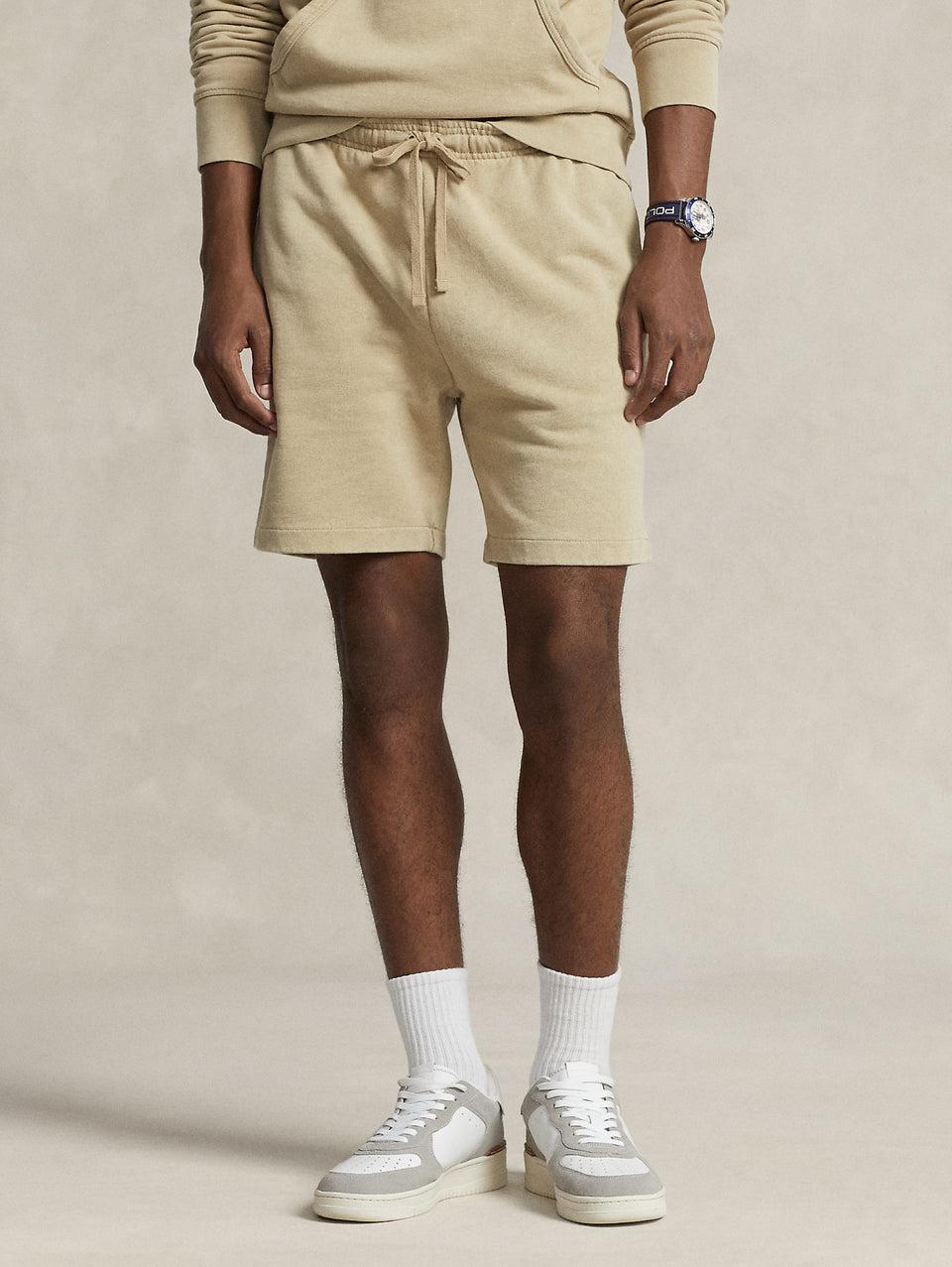 RALPH LAUREN Shorts in Cotone Loopback Beige