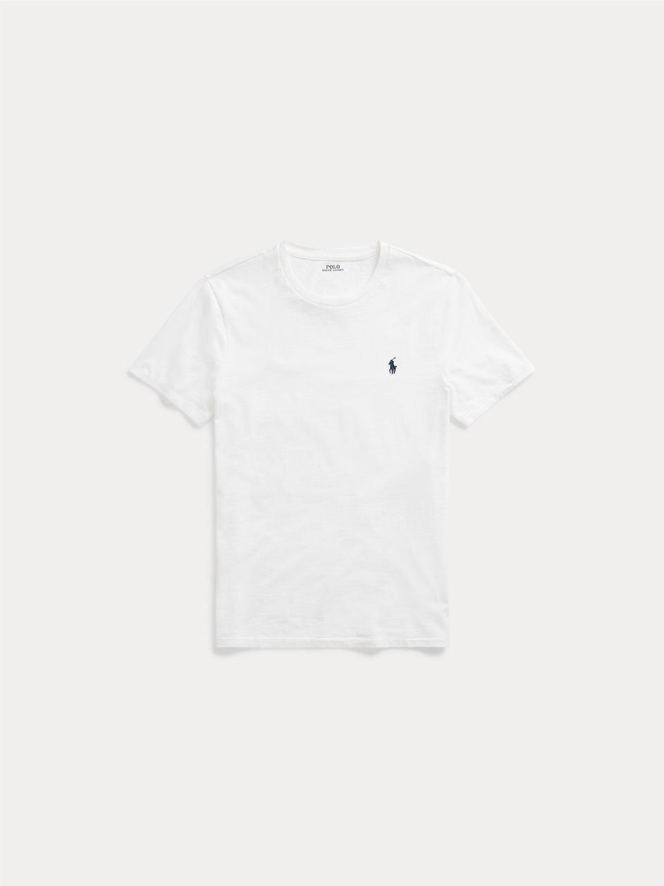 RALPH LAUREN T-shirt In Cotone Basica Bianca