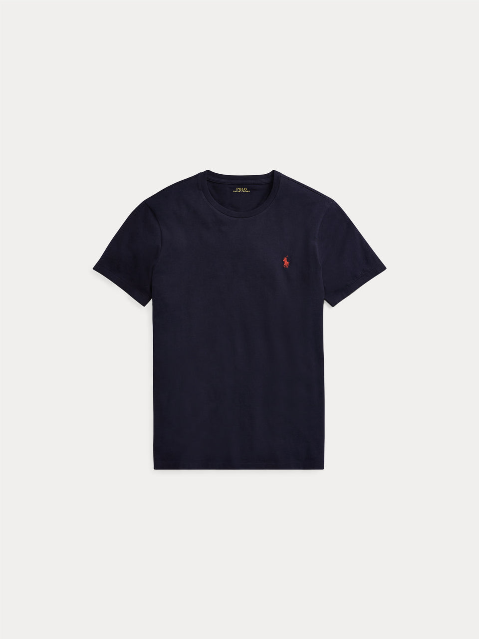 RALPH LAUREN T-shirt In Cotone Basica Inchiostro