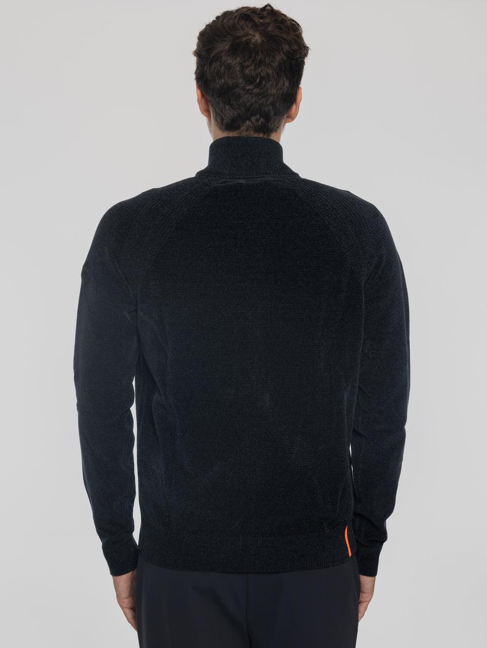 RRD Cardigan In Ciniglia Rasata Blu