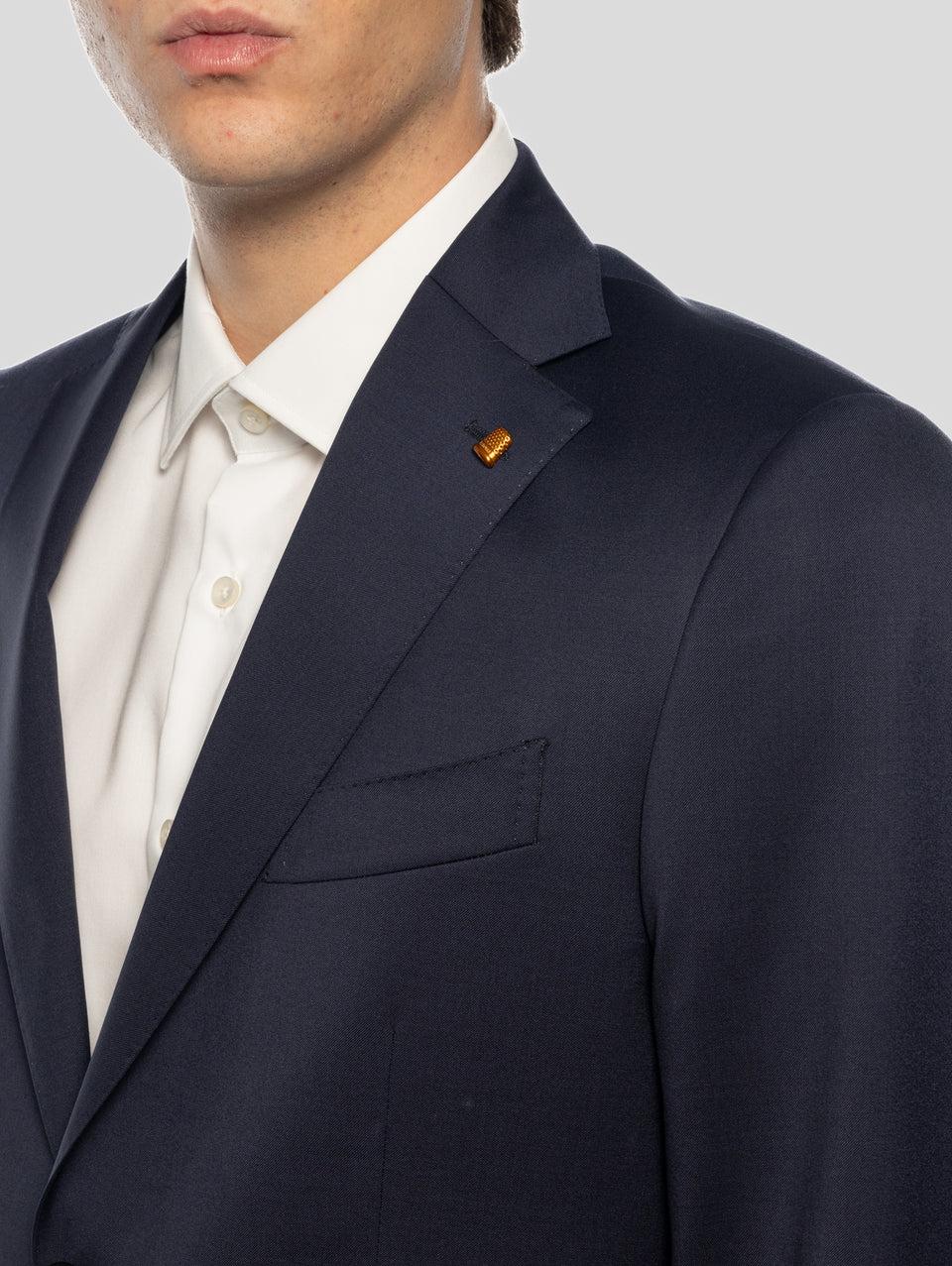 SARTORIA LATORRE Completo In Lana Blu