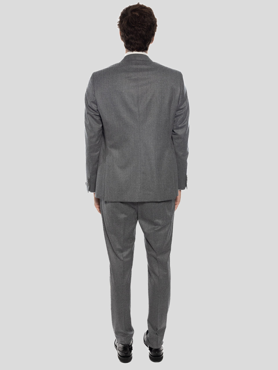 SARTORIA LATORRE Completo In Lana Grigio Melange