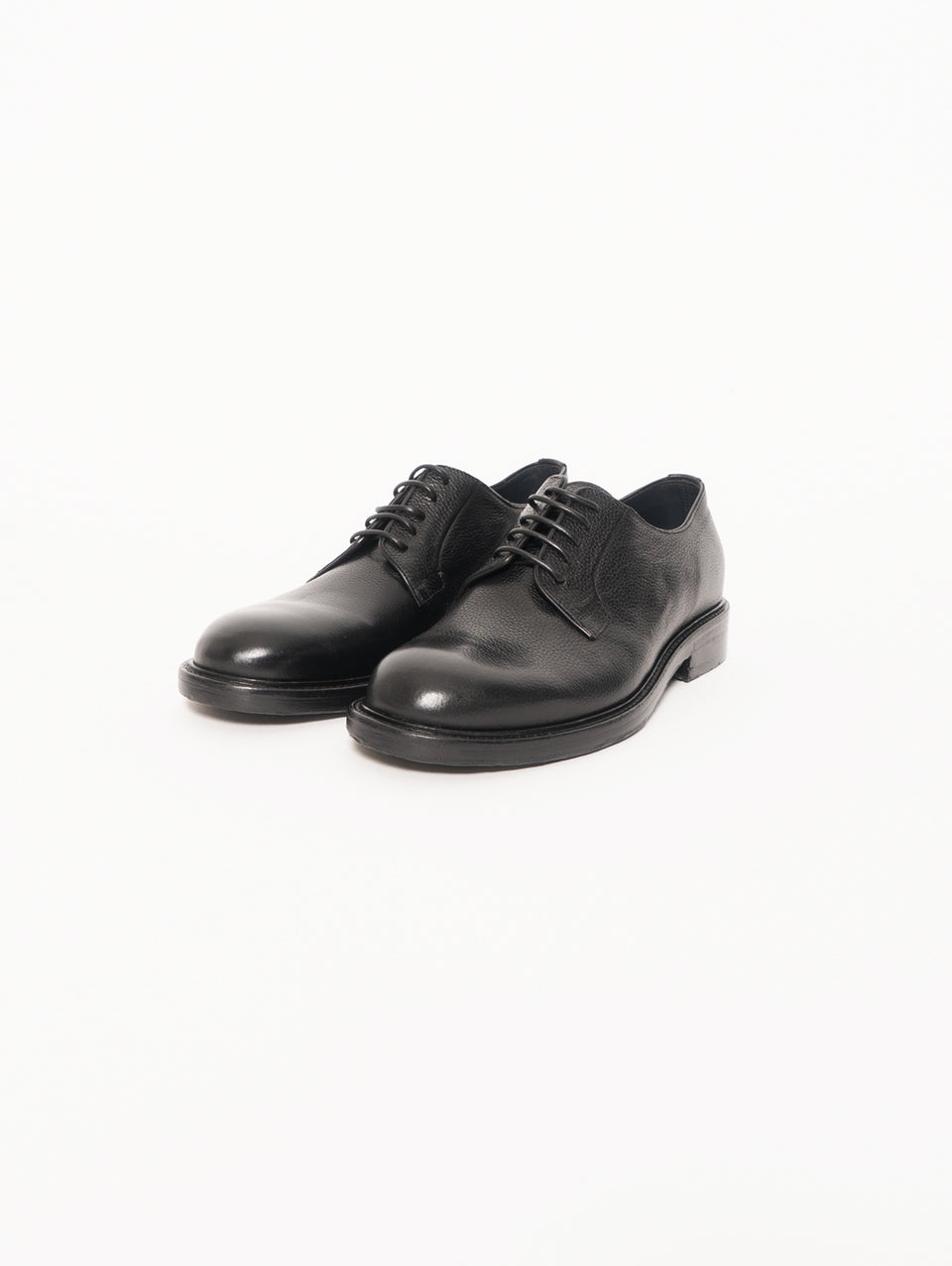 SEBOY'S Derby Classica In Pelle Martellata Nero