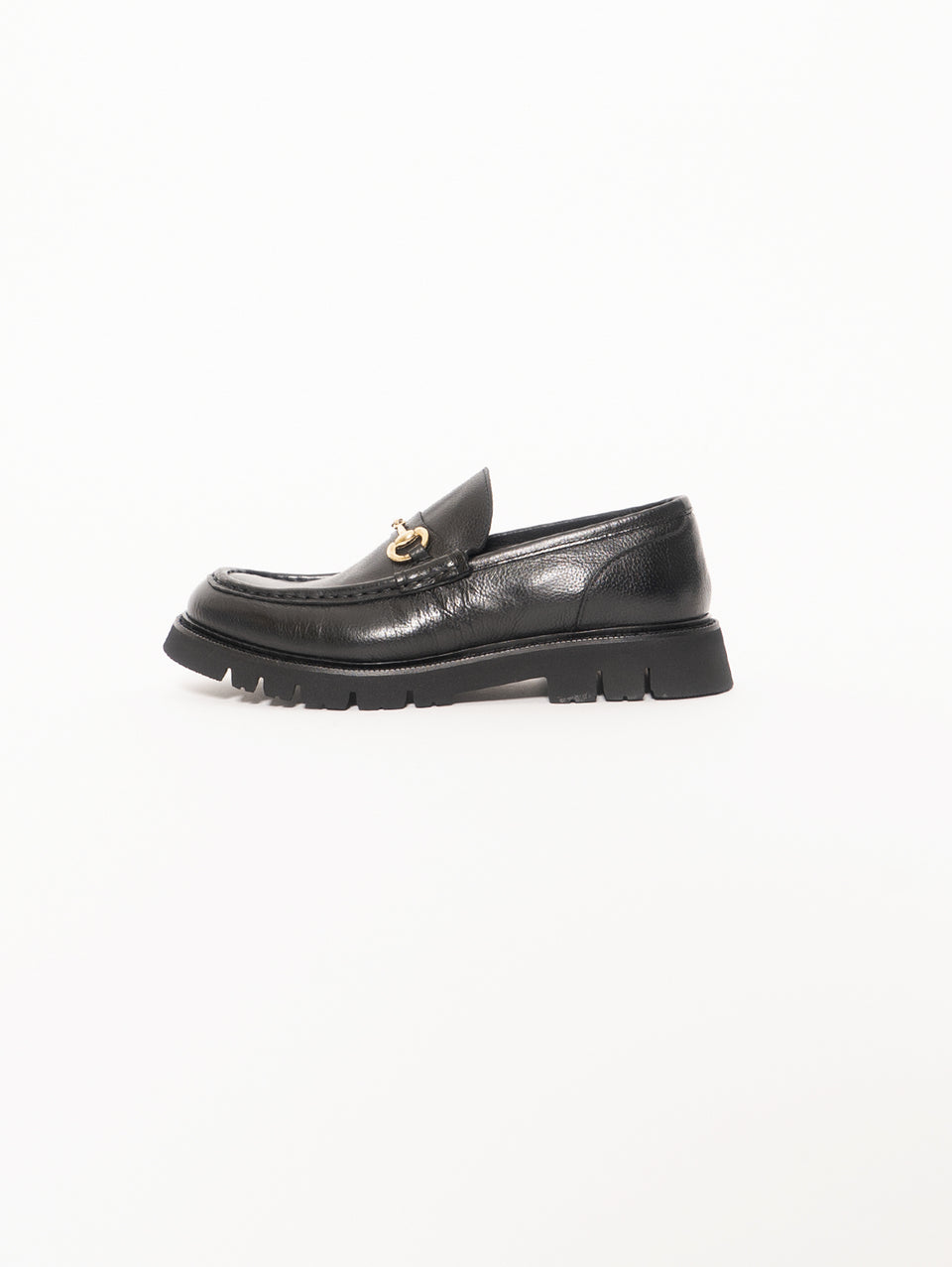 SEBOY'S Mocassino in Pelle Martellata - Nero