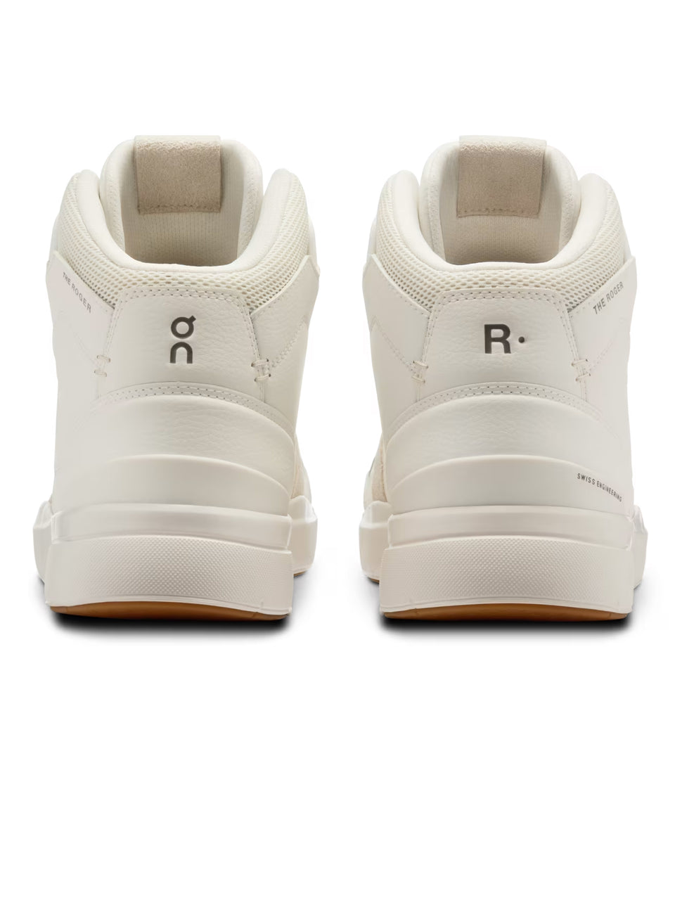 ON RUNNING Sneakers Alte The Rogers Clubhouse Mid Bianco/Sabbia