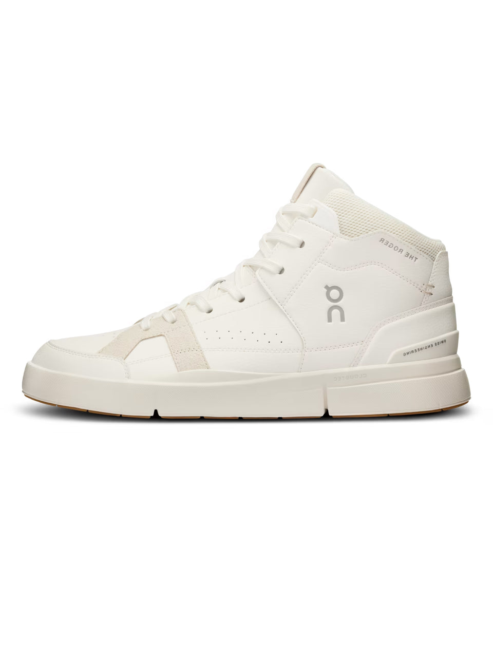 ON RUNNING Sneakers Alte The Rogers Clubhouse Mid Bianco/Sabbia