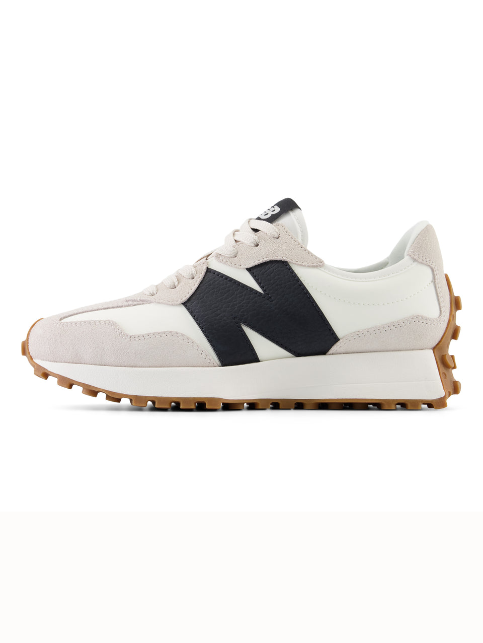 NEW BALANCE Sneakers Retrò 327 in Pelle Bianco/Nero