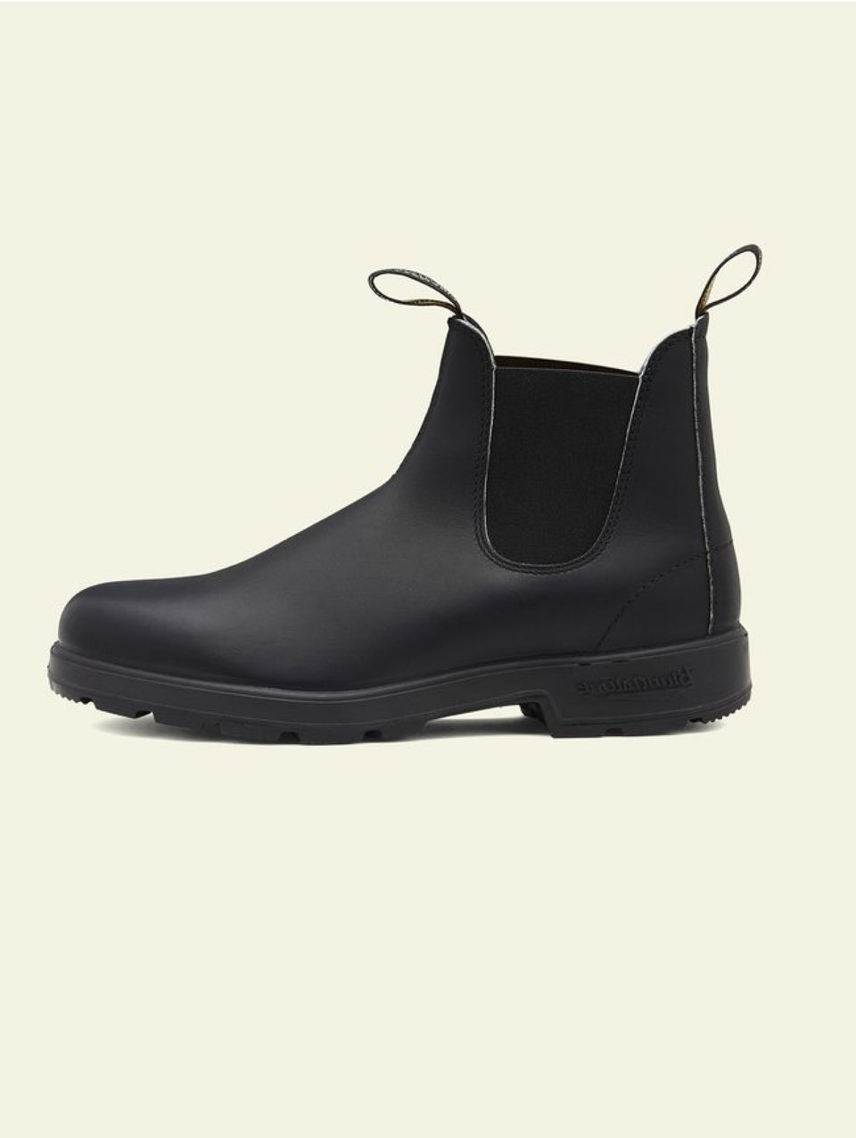 BLUNDSTONE Stivaletti Chelsea in Pelle con Elastici Nero/Nero
