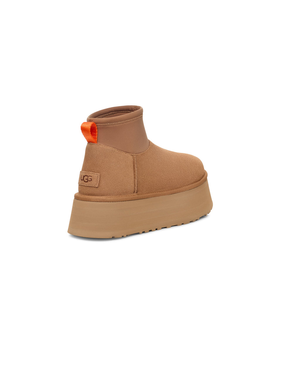 UGG Stivaletti Con Plateau Classic Mini Dipper Castagna
