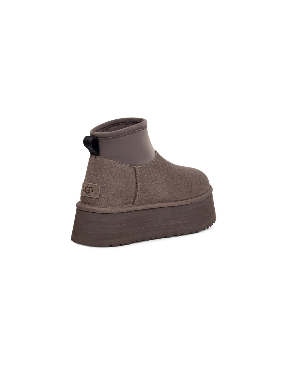 UGG Stivaletti Con Plateau Classic Mini Dipper Grigio