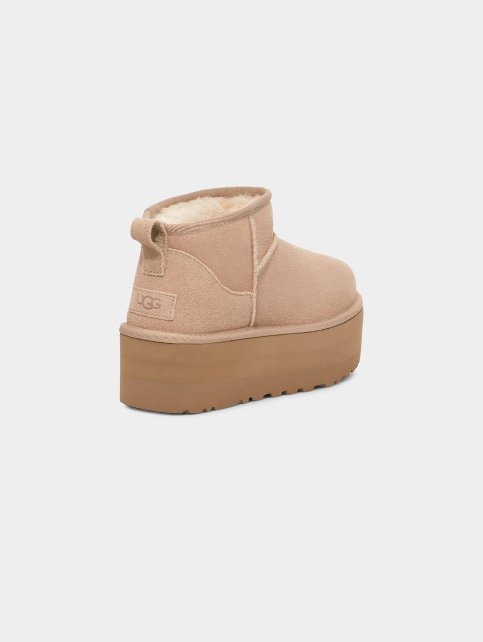 UGG Stivaletti Con Plateau Ultra Mini Platform Sabbia
