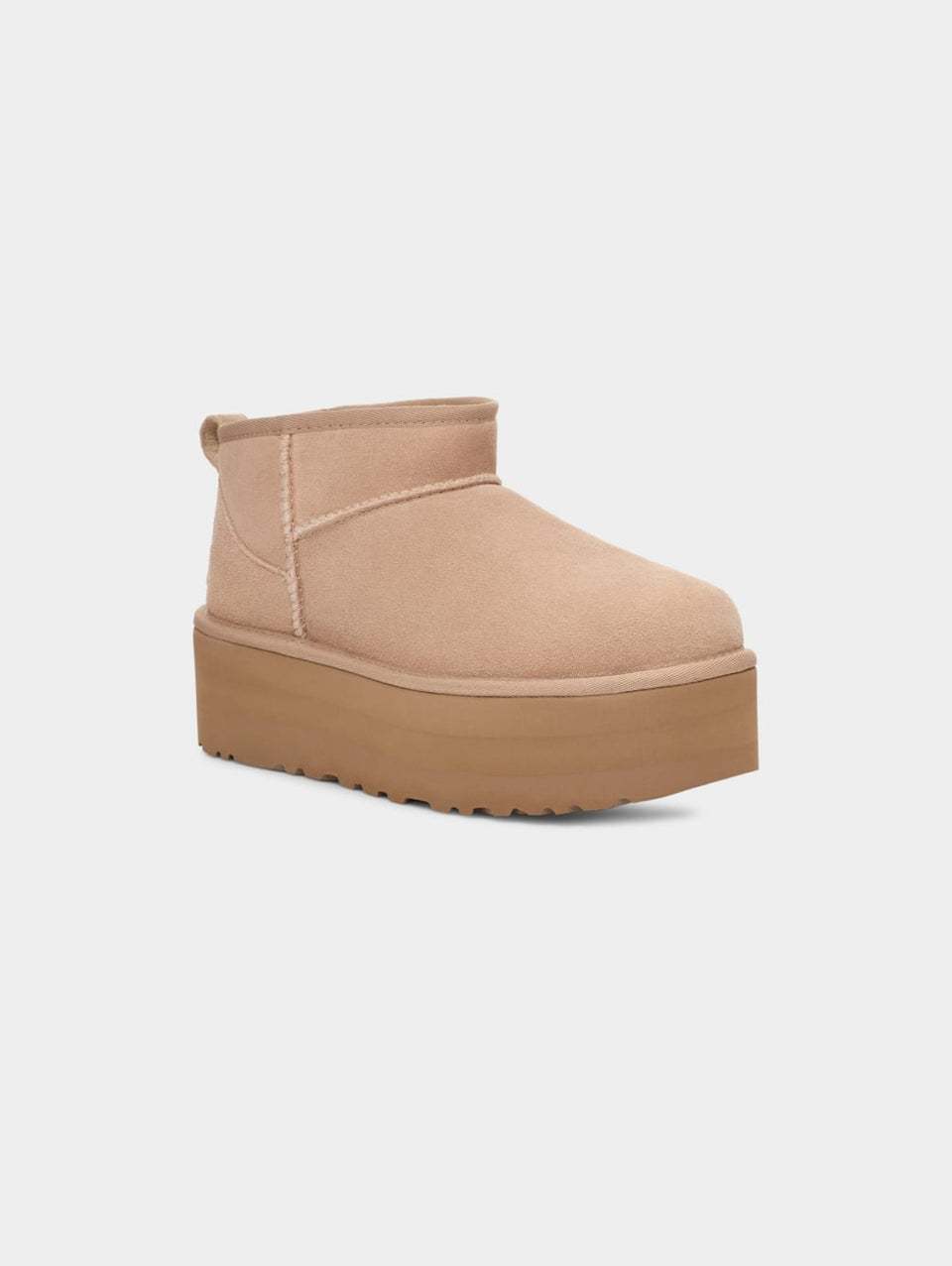 UGG Stivaletti Con Plateau Ultra Mini Platform Sabbia