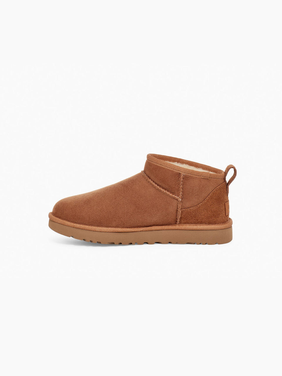UGG Stivaletti in Montone Ultra Mini Classic da Donna Castagna