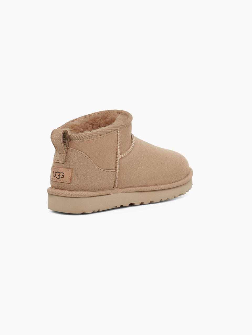 UGG Stivaletti In Montone Ultra Mini Classic Sabbia